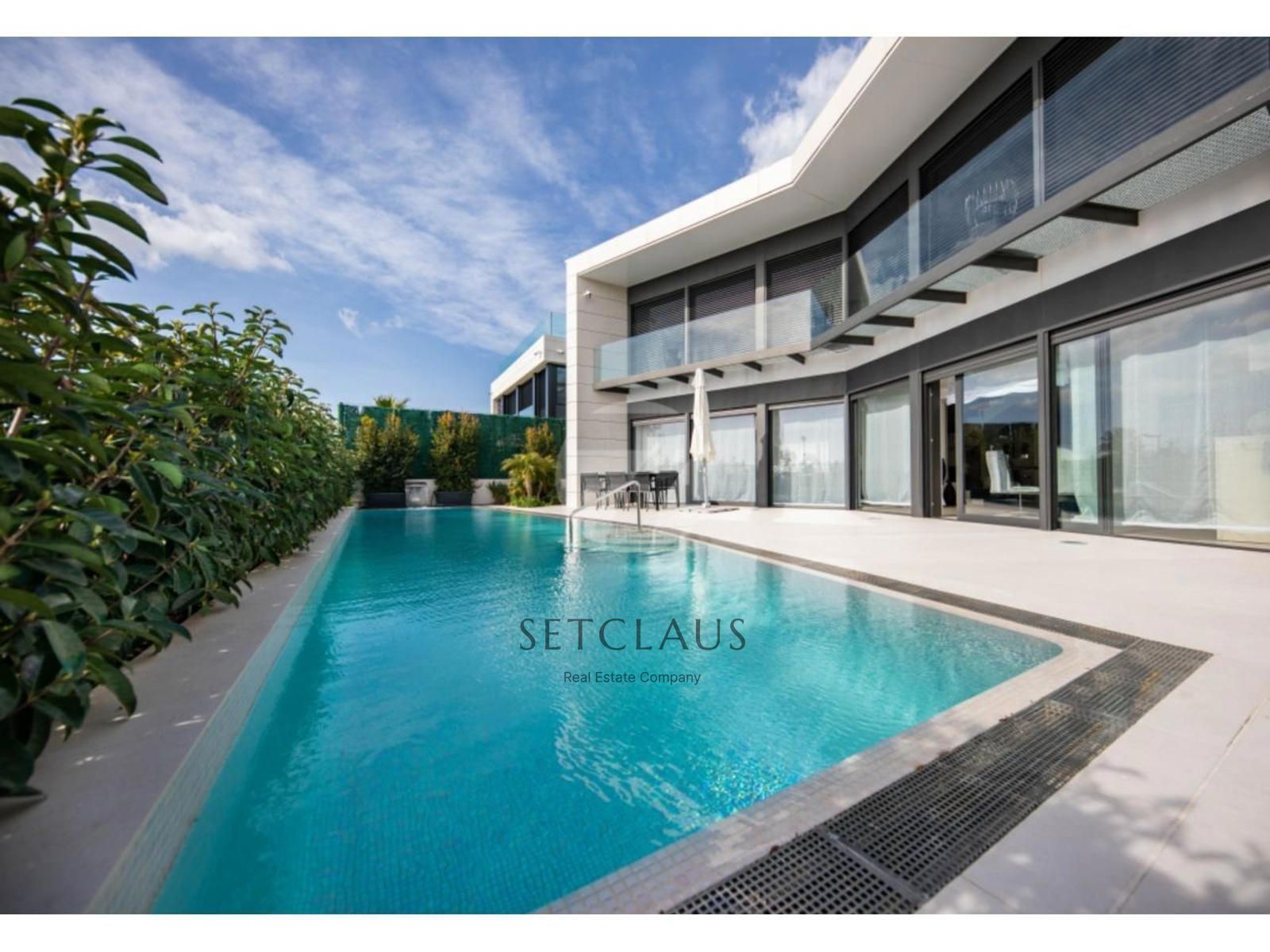 Swimming pool of House or chalet to rent in Teià  with Air Conditioner, Heating and Terrace