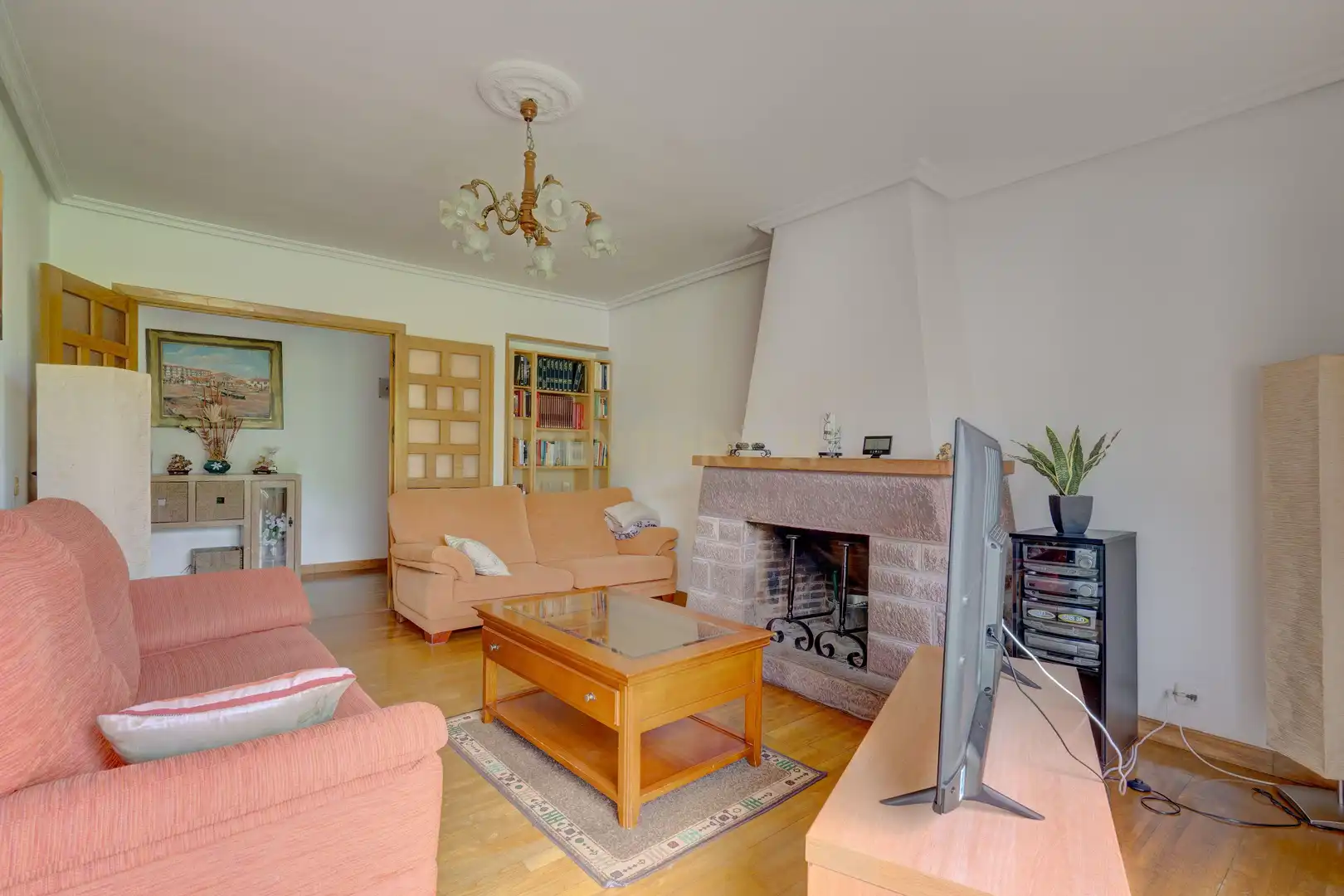Living room of Flat for sale in Oiz  with Private garden and Storage room