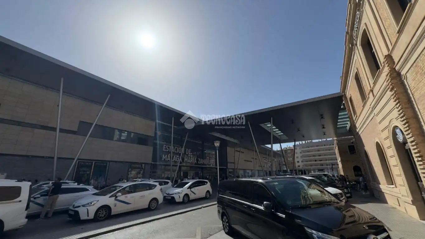 Vista exterior de Piso en venta en Málaga