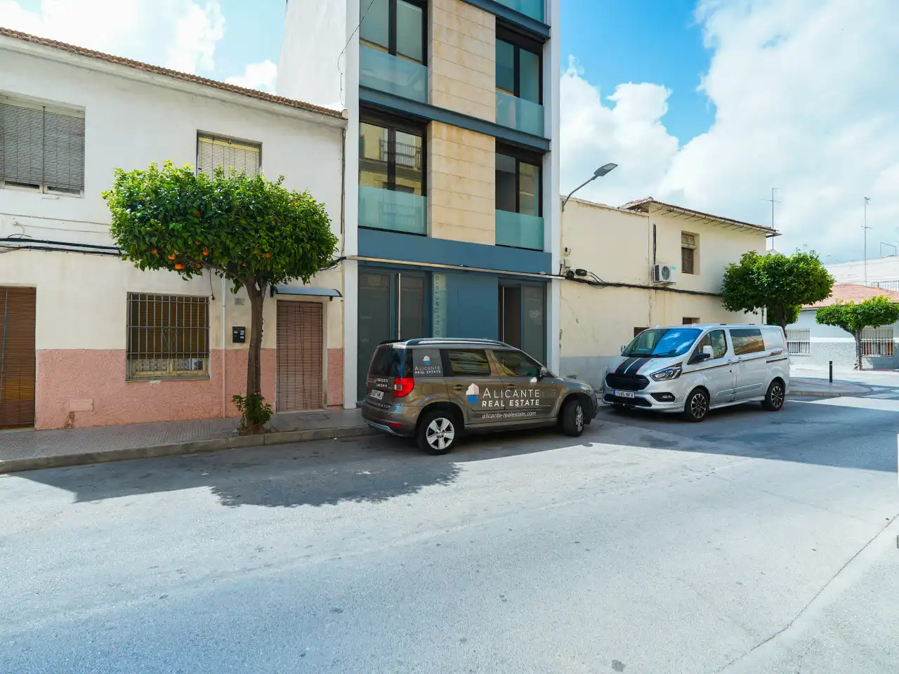 Vista exterior de Casa adosada en venta en Almoradí con Aire acondicionado, Calefacción y Parquet