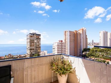 Mini appartamento con balcone in vendita a Playa de Poniente