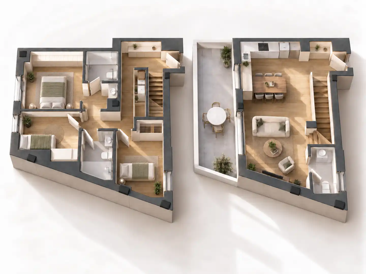 Duplex di nuova costruzione con piscina in vendita a Carrer d'Eduardo Marquina 108, imagen 2