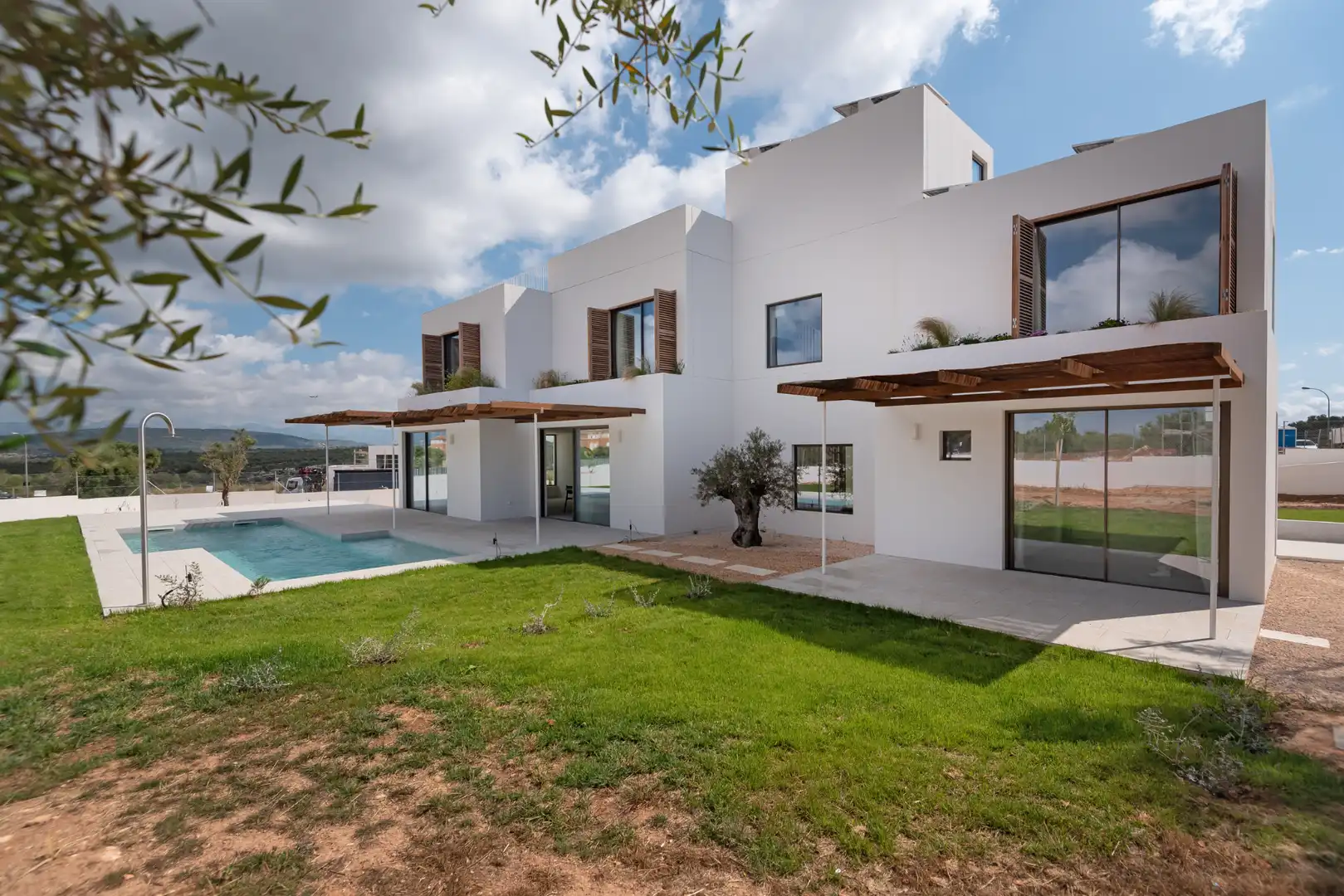 Vista exterior de Casa o xalet en venda en  Palma de Mallorca amb Aire condicionat, Calefacció i Jardí privat