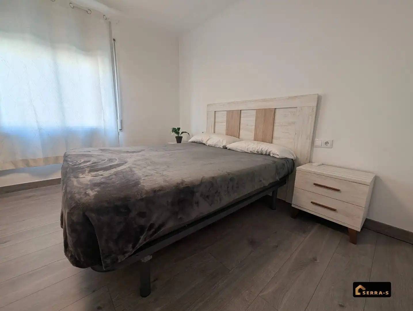 Bedroom of Flat for sale in Blanes  with Air Conditioner and Balcony