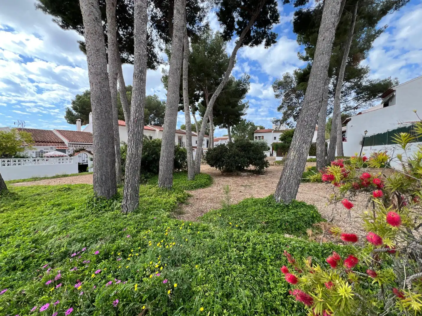 Jardín de Casa adosada en venta en La Nucia con Aire acondicionado, Jardín privado y Trastero