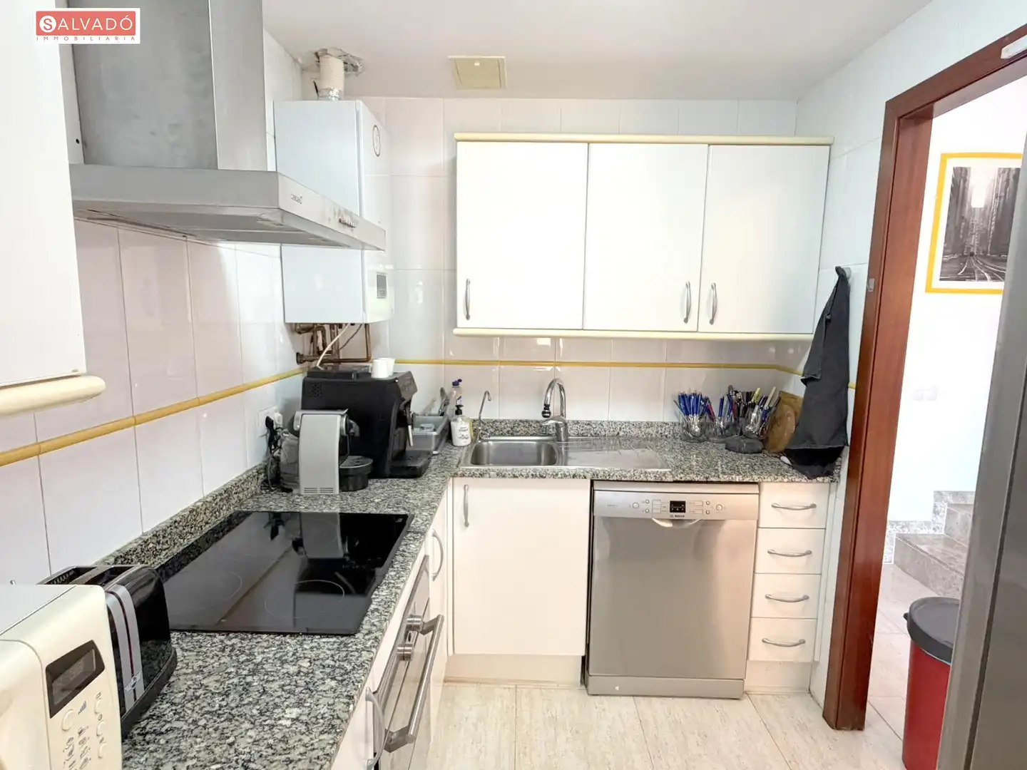 Cocina de Casa adosada en venta en Calafell con Calefacción, Jardín privado y Terraza