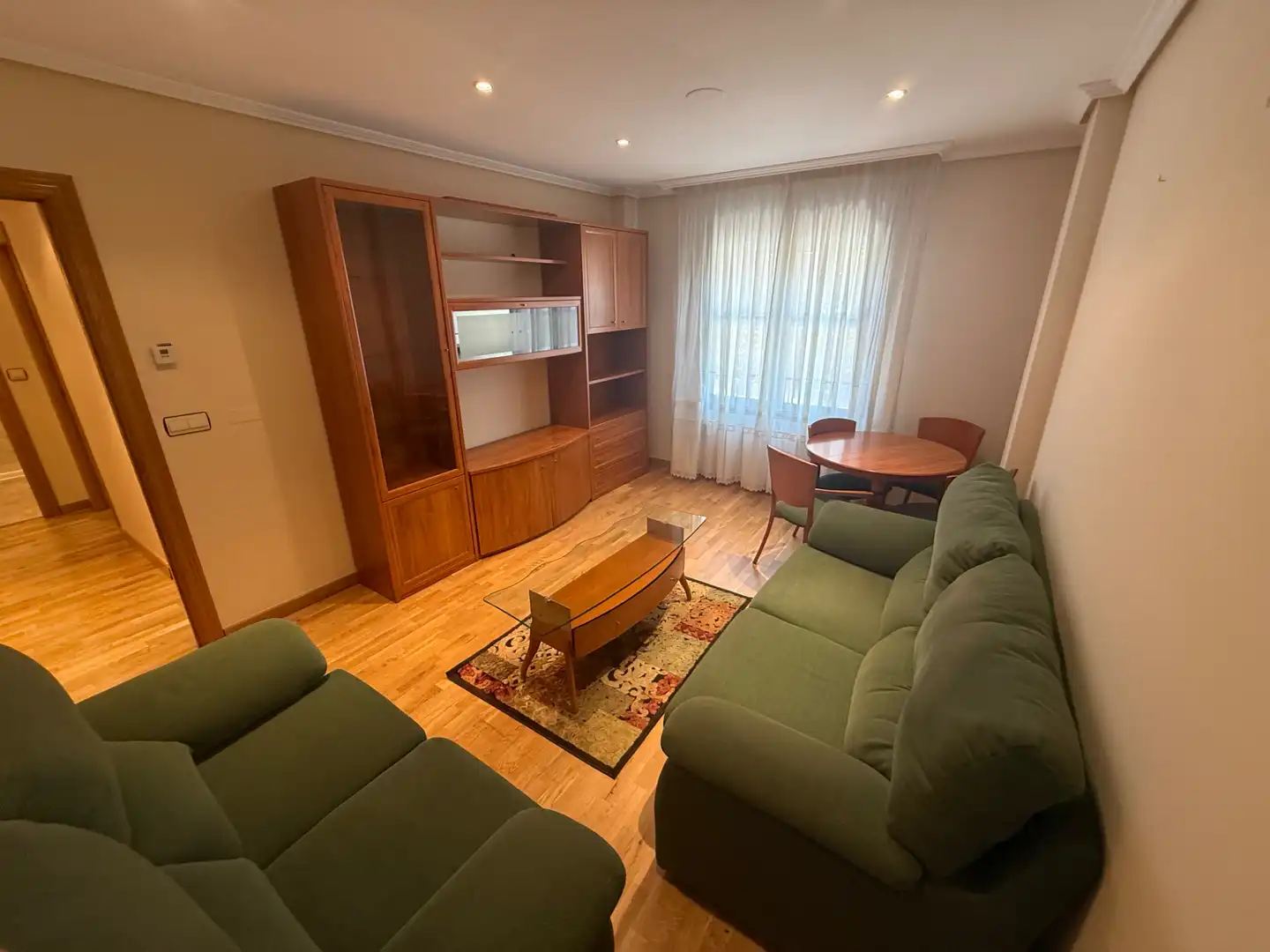 Living room of Apartments for rent in Ponferrada  with Heating, Furnished and Washing machine