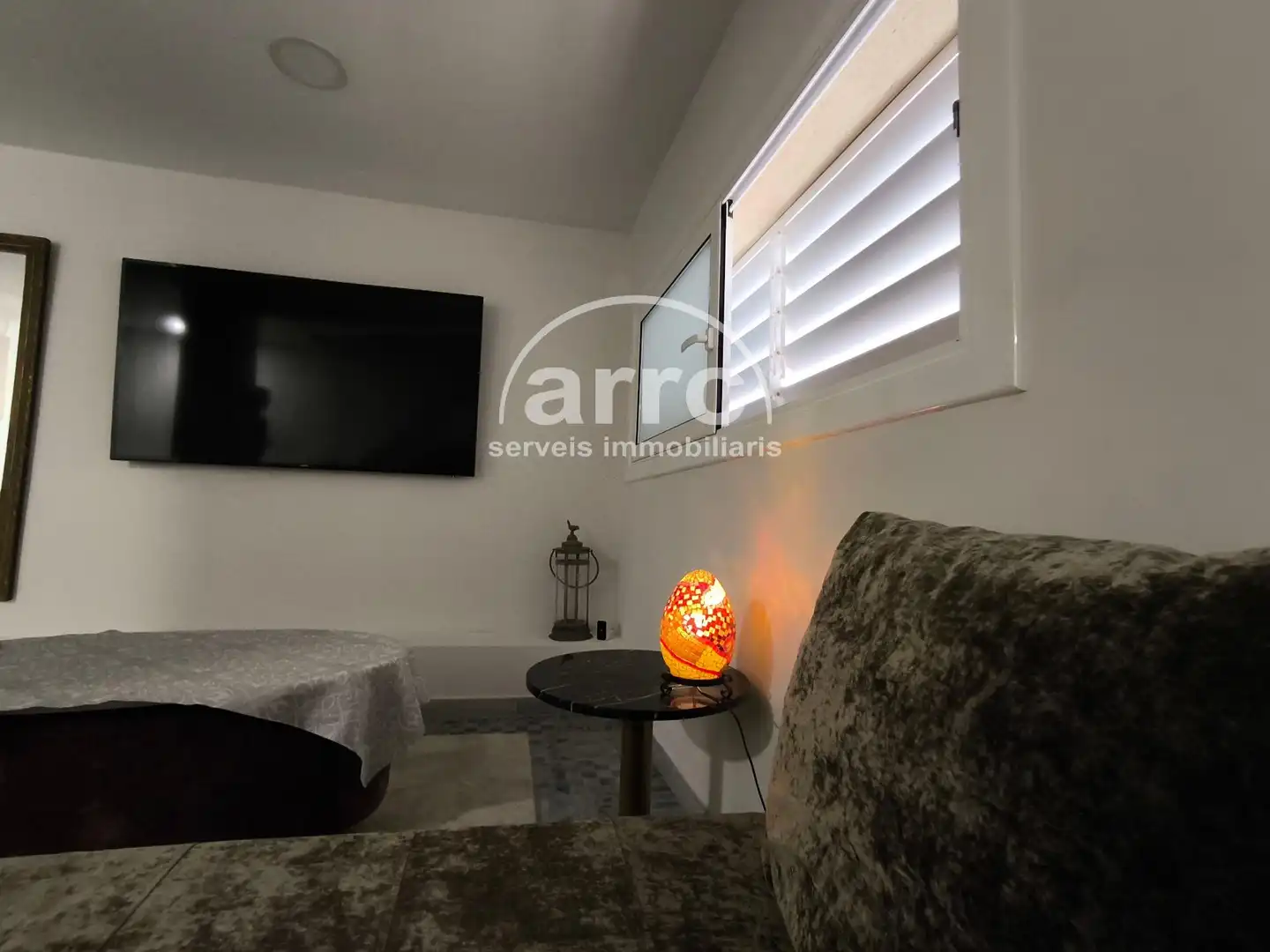 Living room of Flat for sale in Premià de Dalt  with Furnished