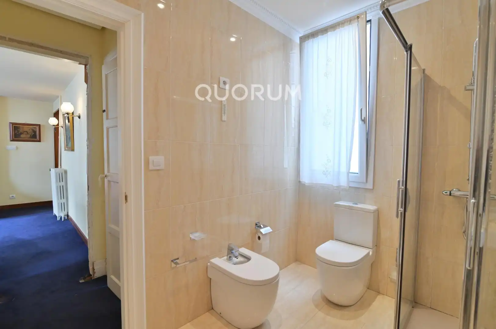 Badezimmer von Wohnung zum Verkauf in Bilbao  mit Heizung, Terrasse und Balkon
