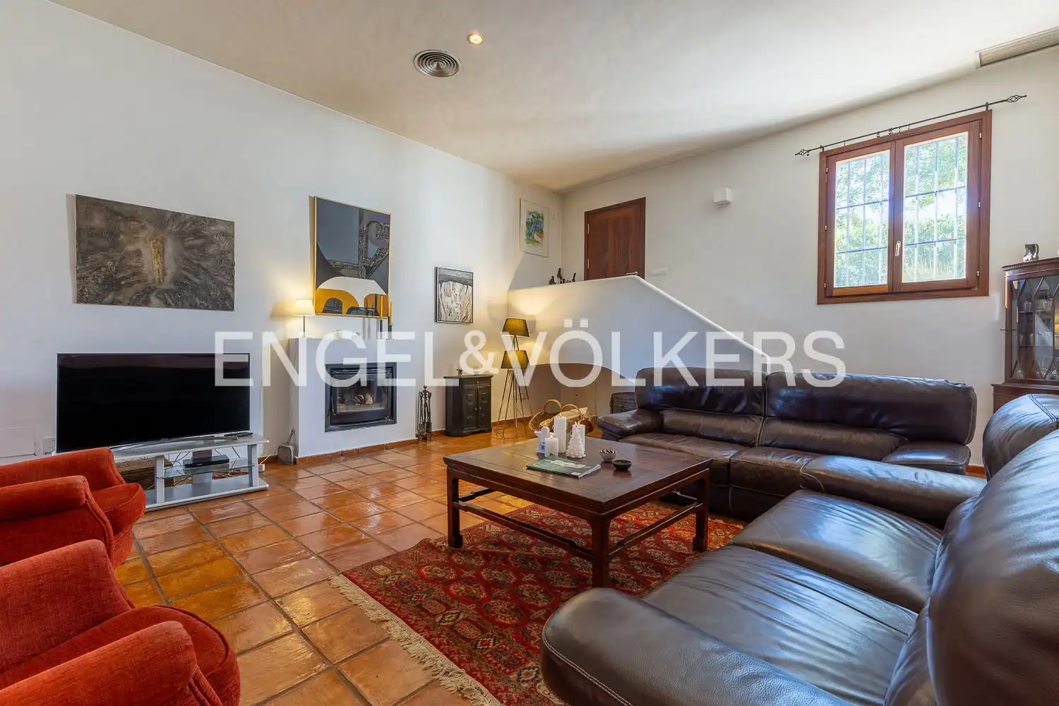 Living room of Houses for sale in Jávea / Xàbia  with Air Conditioner, Heating and Private garden