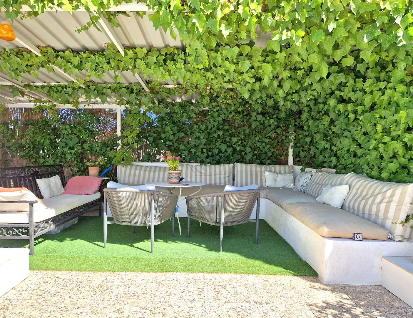 Terraza de Finca rústica en venta en Toledo con Aire acondicionado, Calefacción y Jardín privado