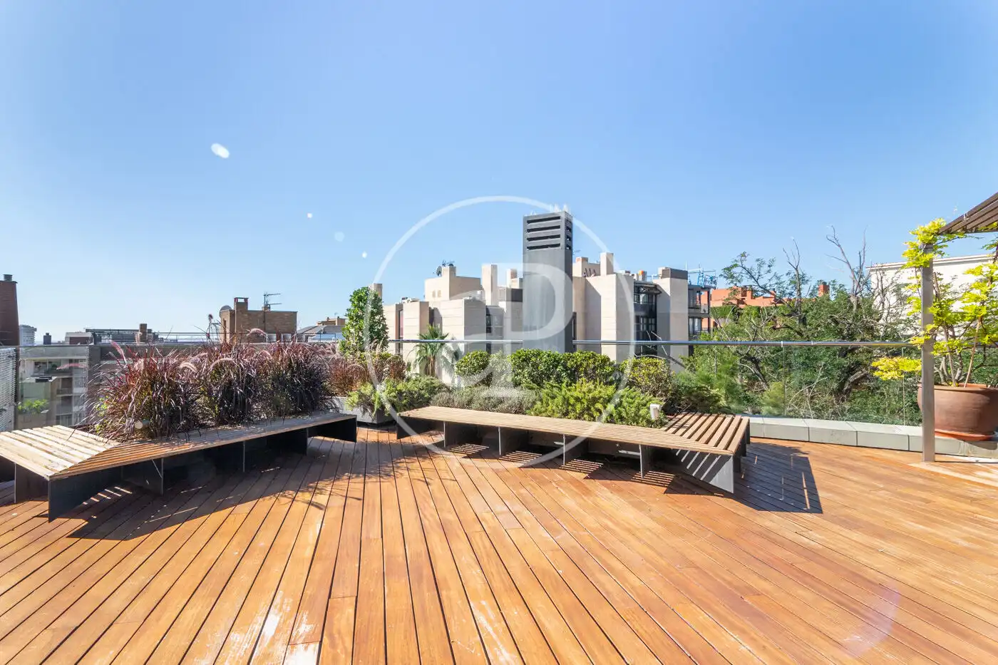 Terrace of Flat for rent in Barcelona  with Air Conditioner, Heating and Terrace