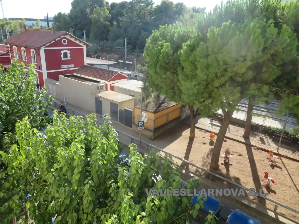 Vista exterior de Piso en venta en Mollet del Vallès