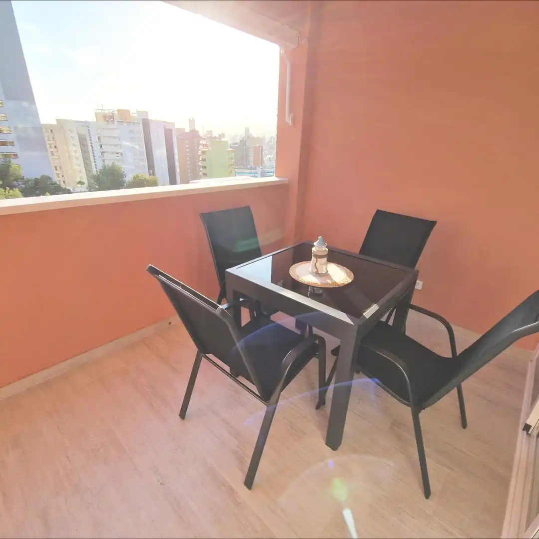 Terraza de Piso en venta en Benidorm con Aire acondicionado, Calefacción y Jardín privado