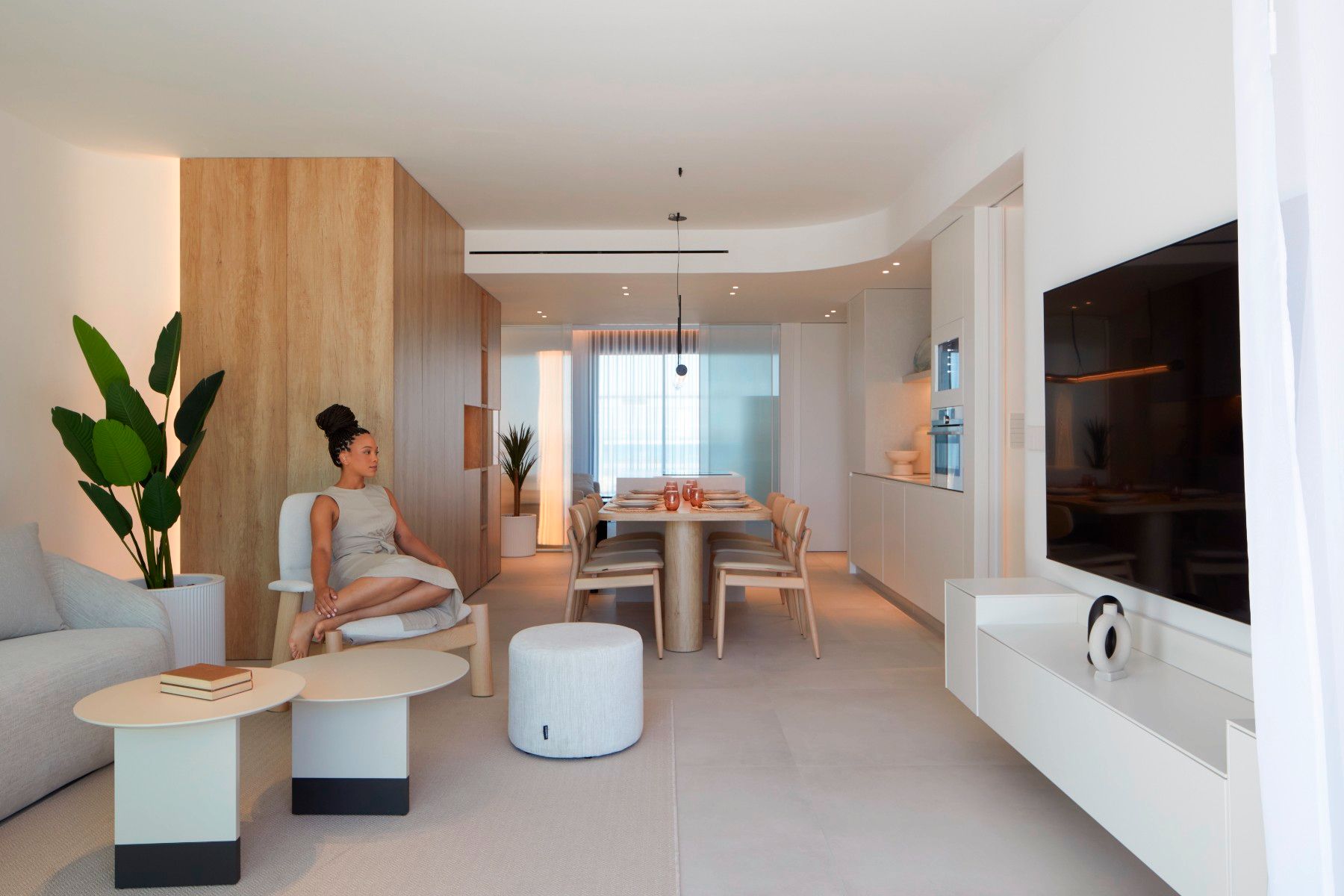 Living room of Flat for sale in La Manga del Mar Menor  with Terrace, Furnished and Oven