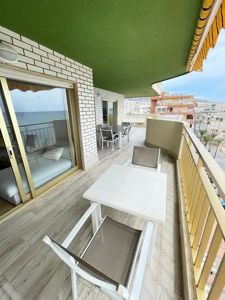 Terrace of Flat for rent in Fuengirola  with Air Conditioner, Heating and Private garden