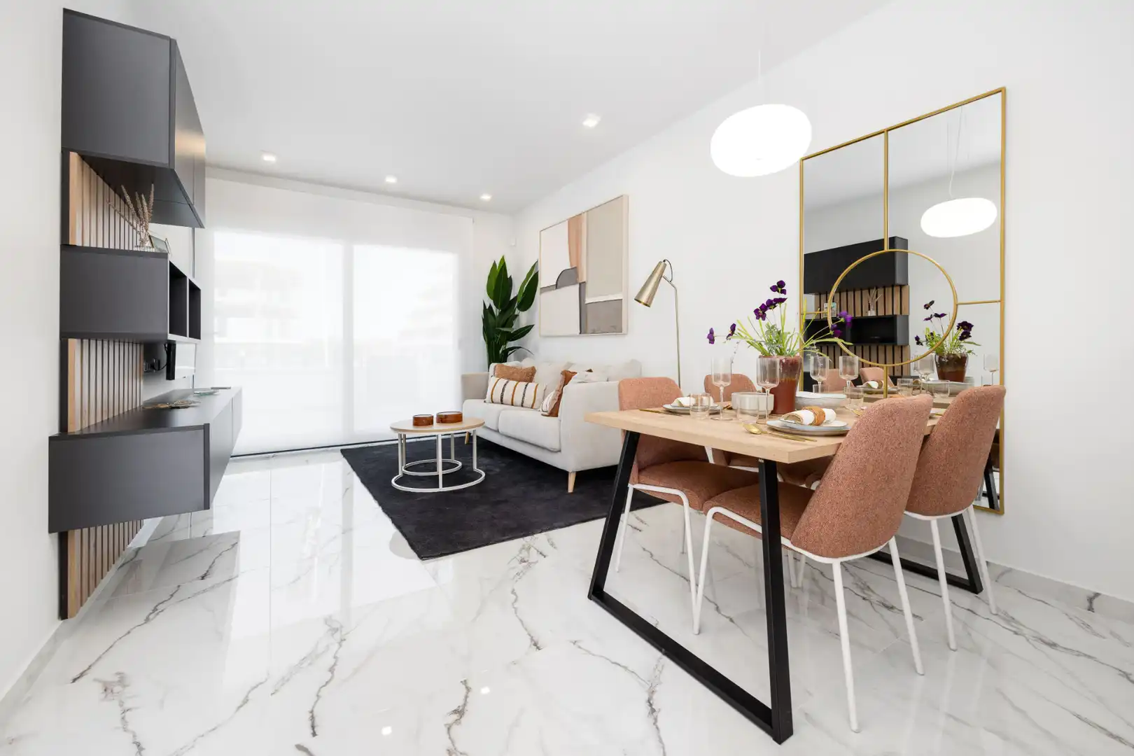 Sala de estar de Apartamento en venta en San Miguel de Salinas con Aire acondicionado, Terraza y Trastero