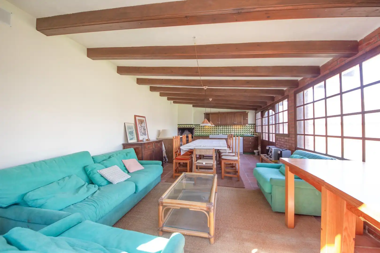 Sala de estar de Casa o chalet en venta en Argentona con Calefacción, Jardín privado y Terraza