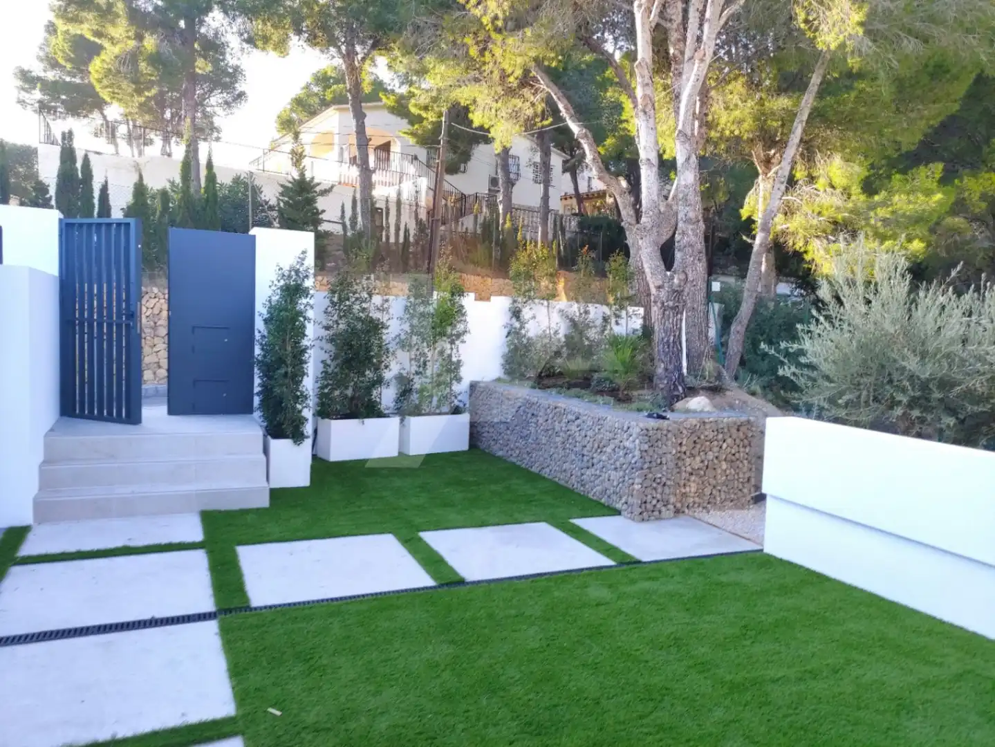 Jardín de Casa o chalet en venta en Altea con Aire acondicionado, Calefacción y Jardín privado