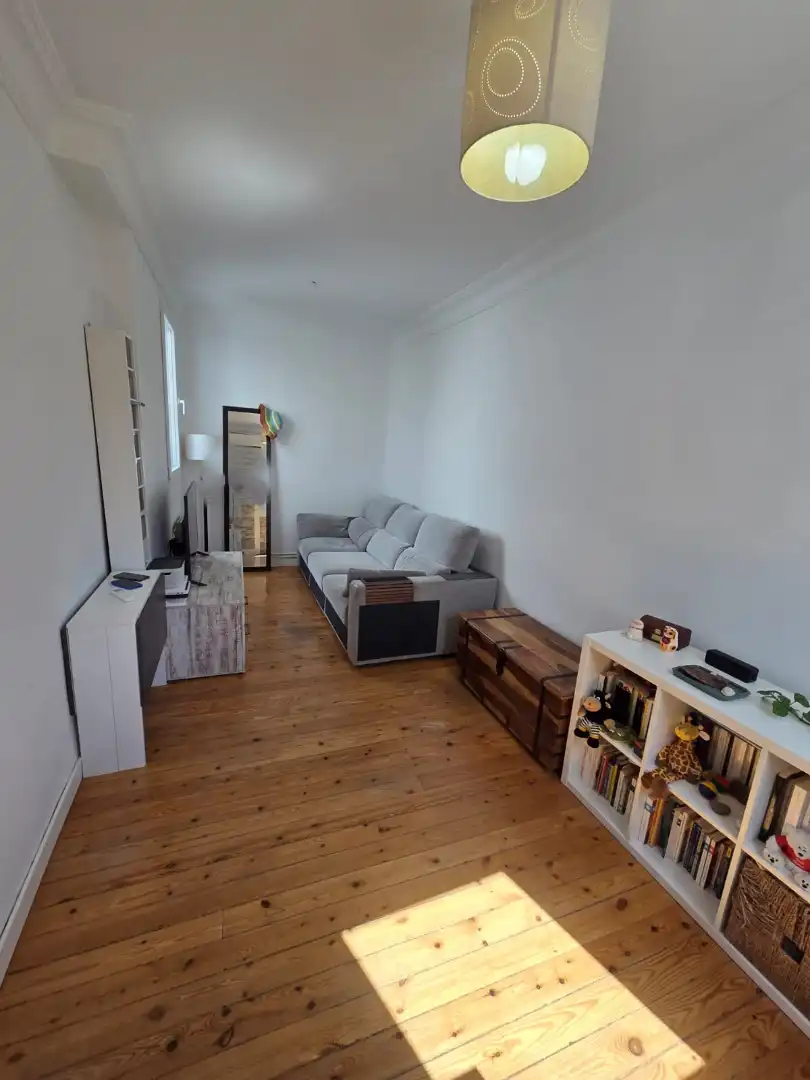 Sala de estar de Piso en venta en Madrid con Aire acondicionado, Calefacción y Parquet
