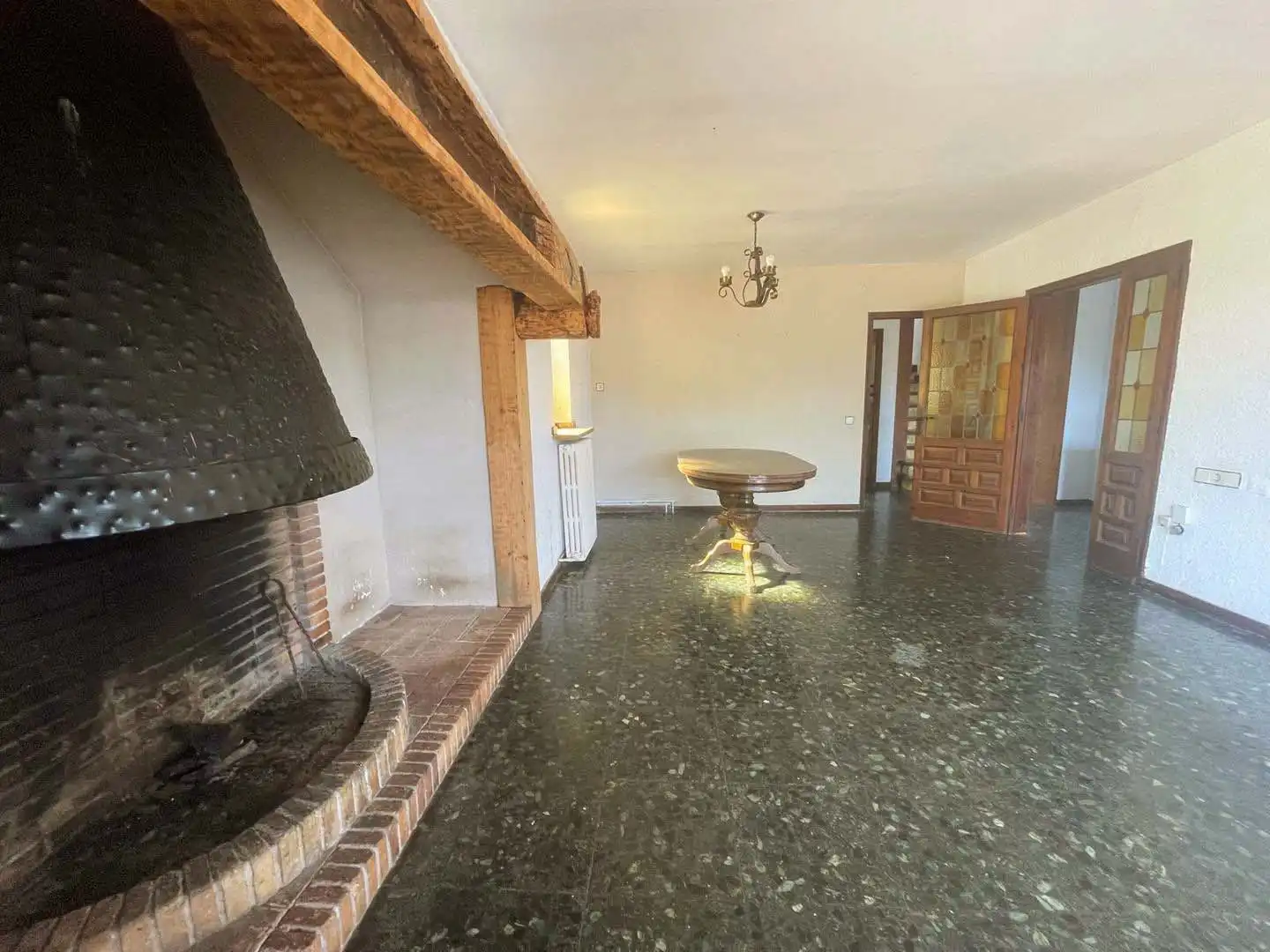 Wohnzimmer von Einfamilien-Reihenhaus zum Verkauf in Lloret de Mar mit Terrasse
