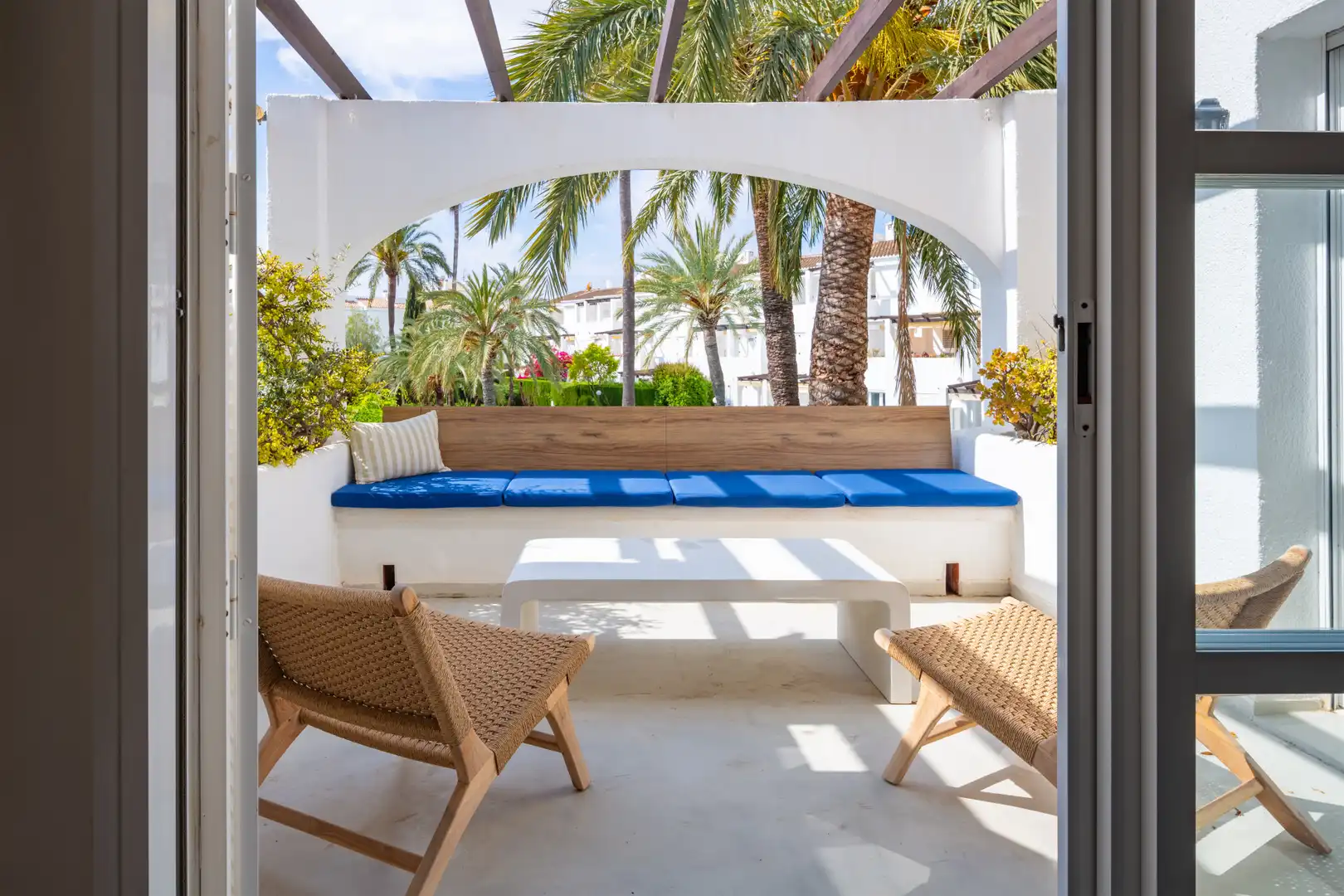 Terrace of Apartments for sale in Jávea / Xàbia  with Air Conditioner, Swimming Pool and Community pool