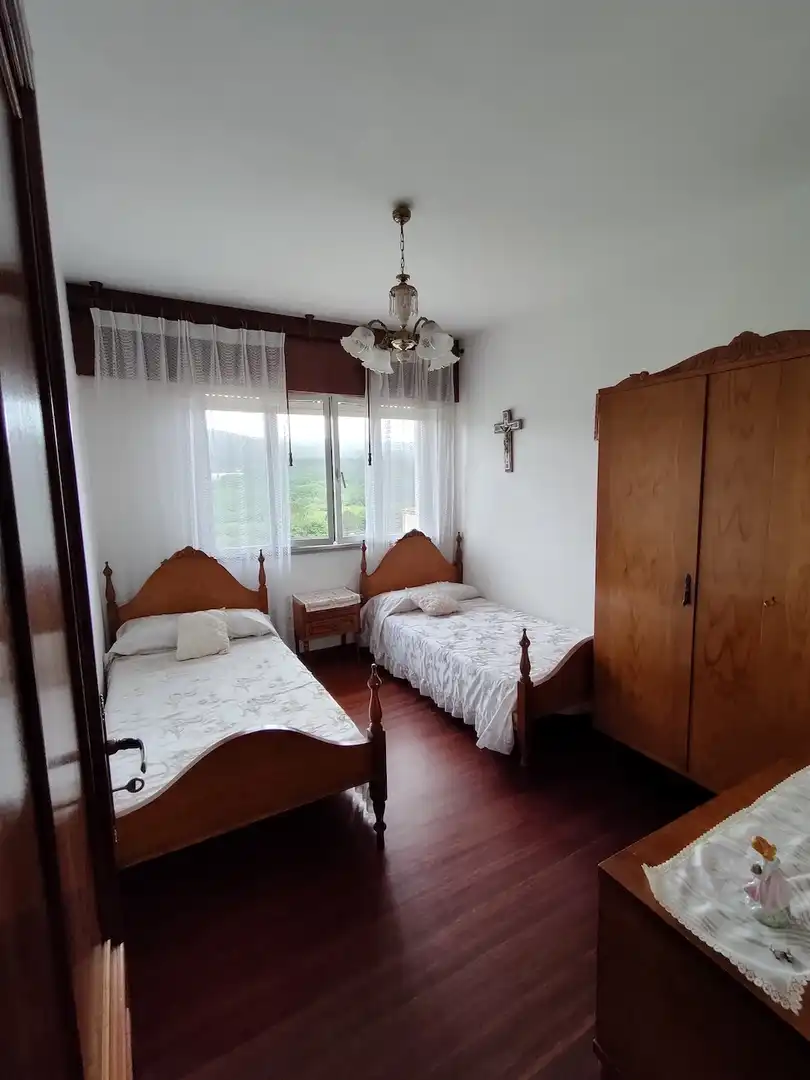 Habitación de Casa o chalet en venta en Lousame con Jardín privado, Trastero y Amueblado