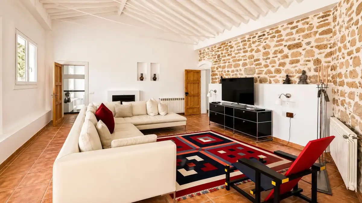 Casa rústica amb piscina en venda a Villanueva del Rosario, imagen 14