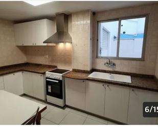 Kitchen of Flat to rent in Gandia  with Air Conditioner and Balcony