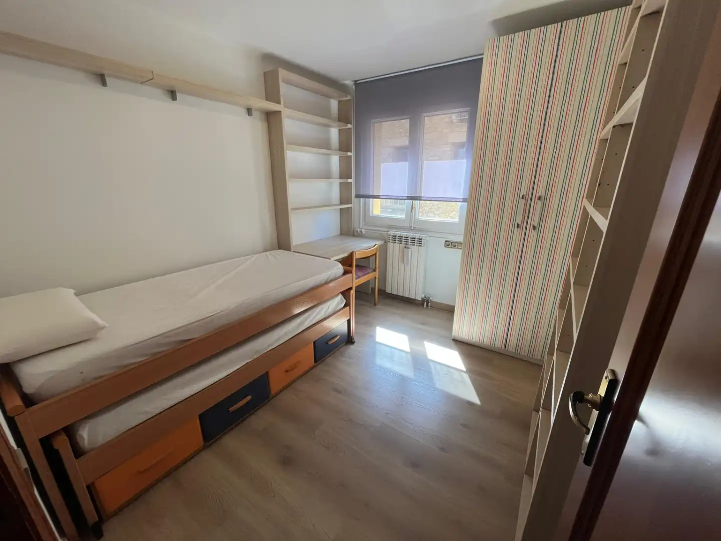 Bedroom of Flat for rent in Escaldes – Engordany  with Heating, Parquet flooring and Furnished