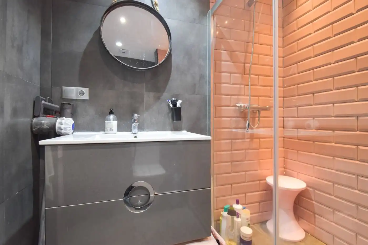 Baño de Piso de alquiler en Fuengirola con Aire acondicionado, Calefacción y Terraza