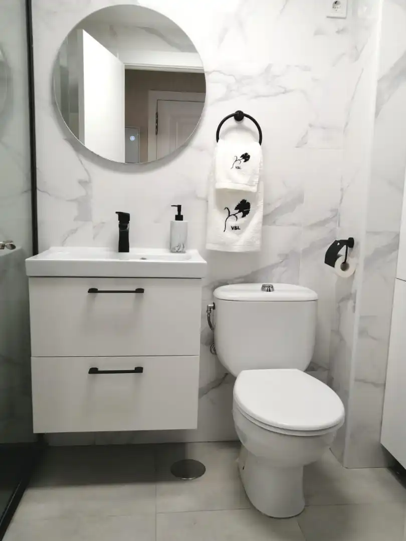 Baño de Dúplex en venta en Galapagar con Trastero, Amueblado y Horno
