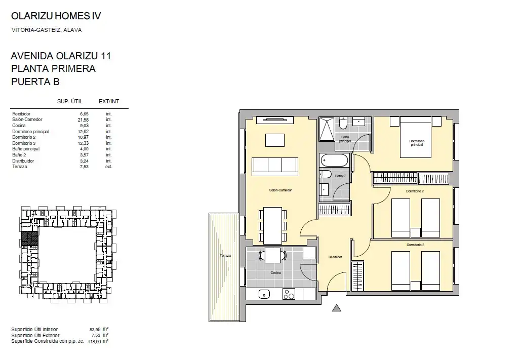 Piso en venta en Adurtza