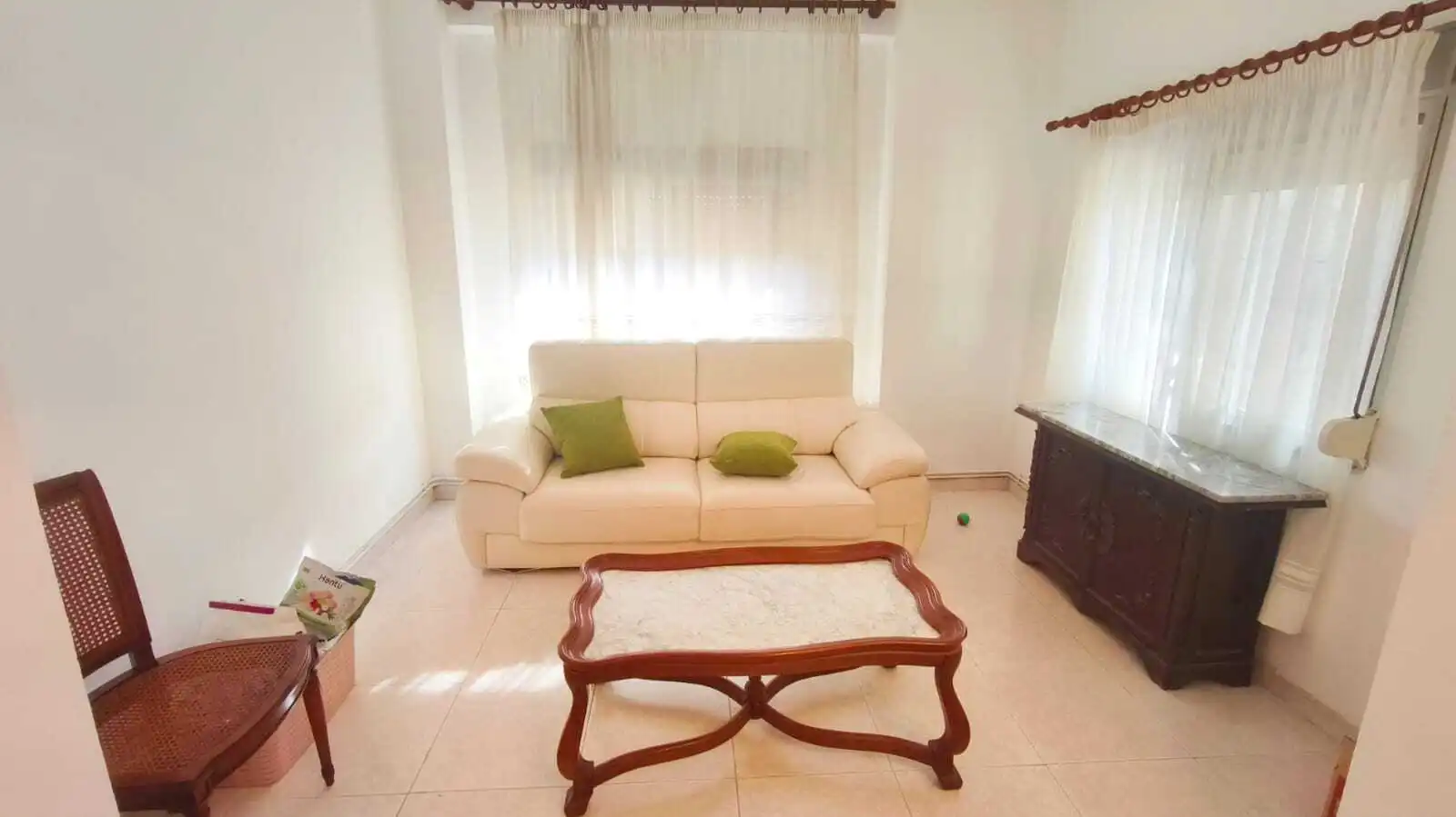 Sala de estar de Finca rústica en venta en Cullera