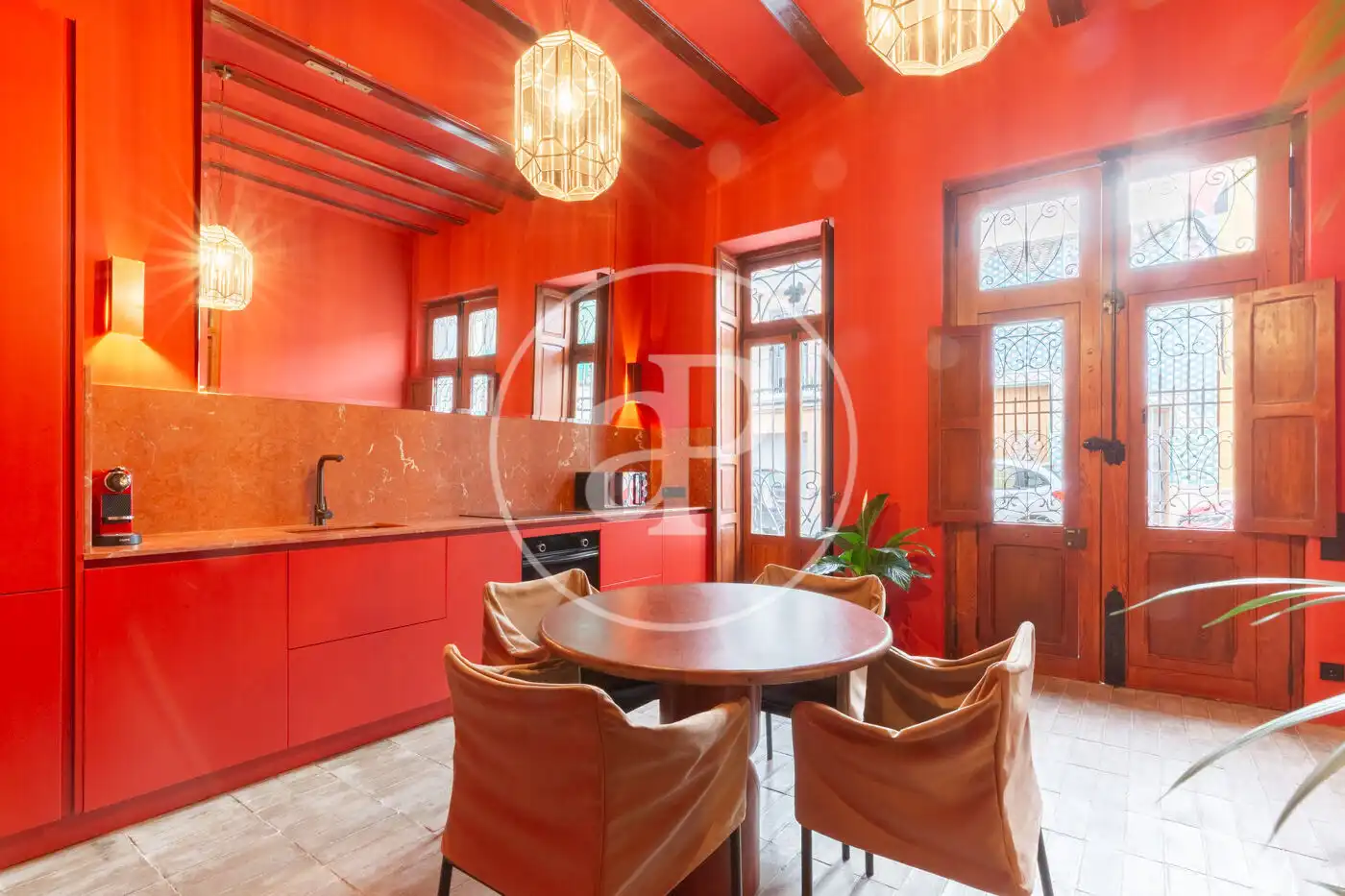 Cocina de Casa adosada en venta en Valencia con Aire acondicionado, Calefacción y Amueblado