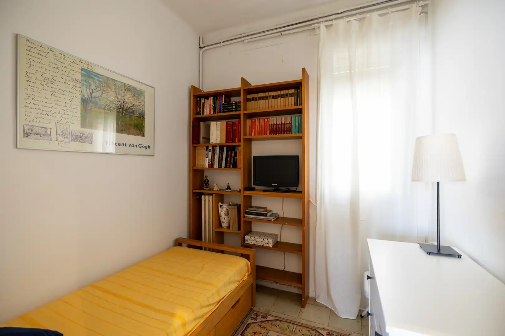 Bedroom of Flat for sale in Barcelona  with Heating, Parquet flooring and Furnished