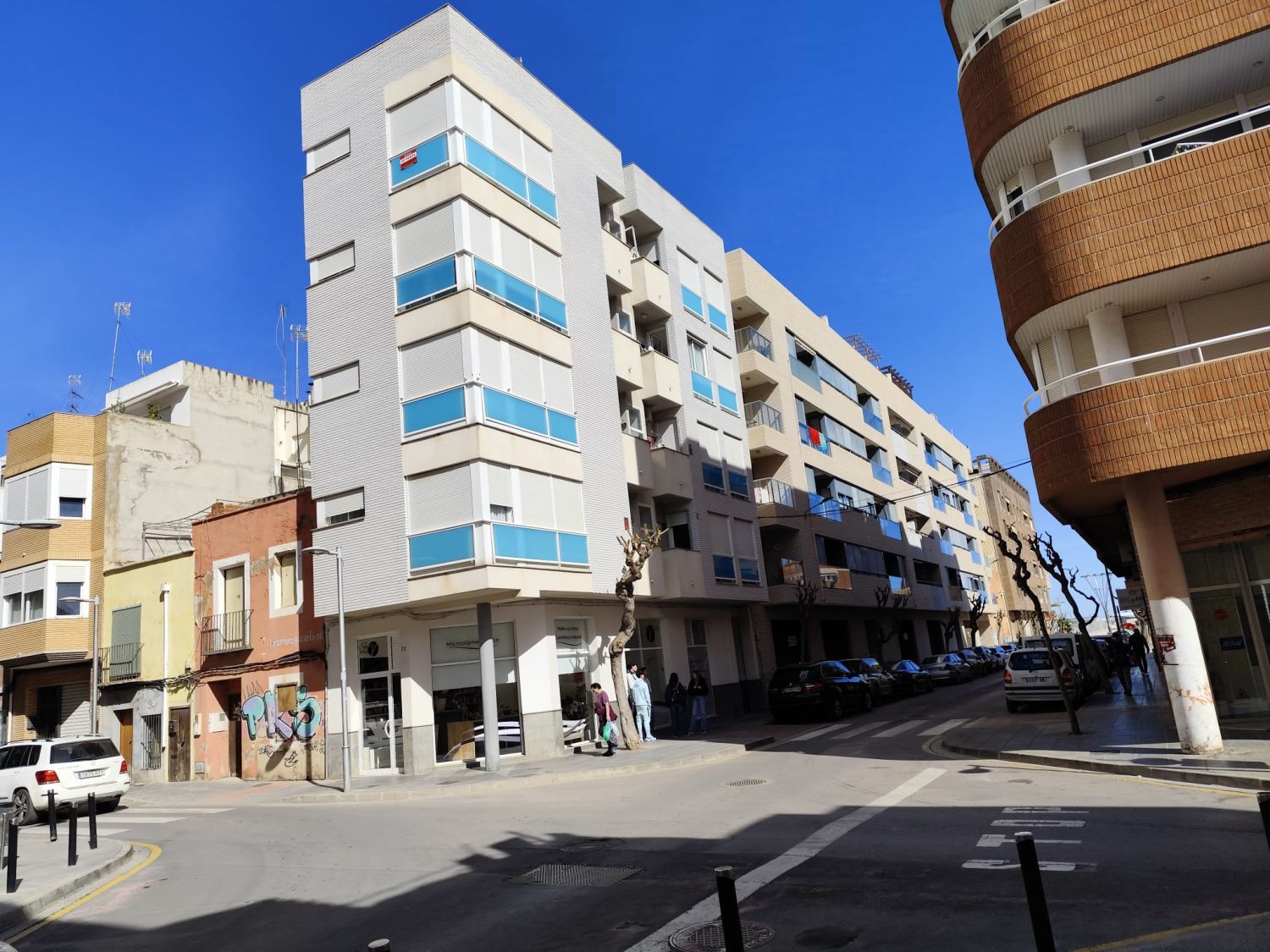 Vista exterior de Estudi en venda en Benicarló amb Balcó