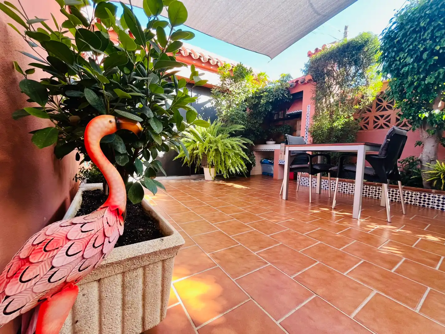 Terraza de Casa o chalet en venta en Fuengirola con Aire acondicionado, Jardín privado y Terraza