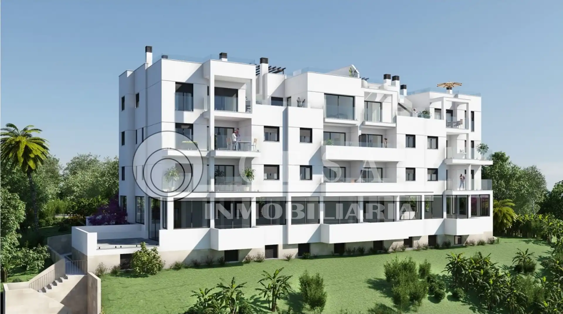Exterior view of Flat for sale in Torrox  with Air Conditioner, Heating and Terrace