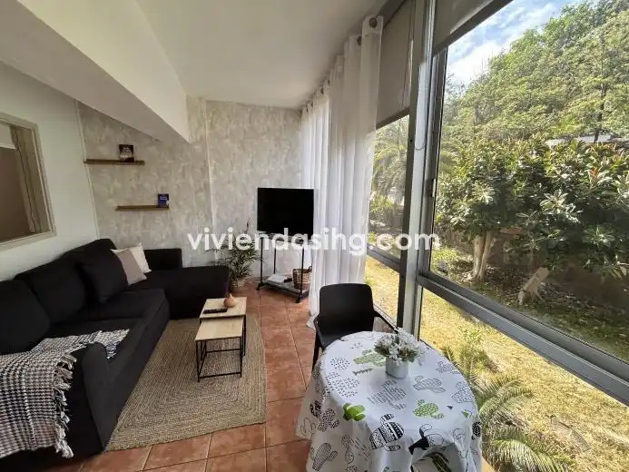 Wohnzimmer von Wohnung zum Verkauf in Puerto de la Cruz mit Terrasse, Möbliert und Gemeinschaftspool