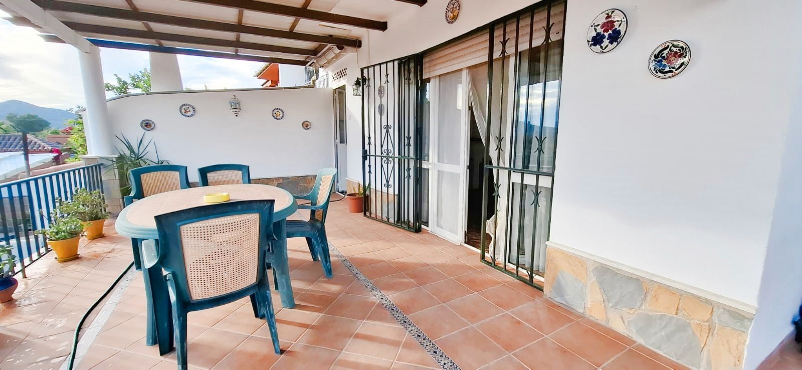 Terrassa de Casa o xalet de lloguer en Málaga Capital amb Aire condicionat, Terrassa i Rentadora