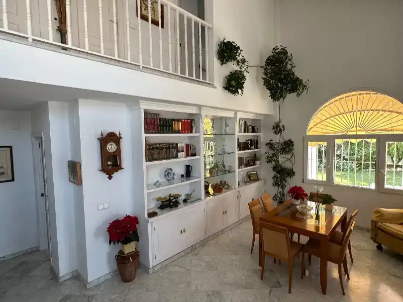 Menjador de Casa o xalet en venda en Málaga Capital amb Aire condicionat
