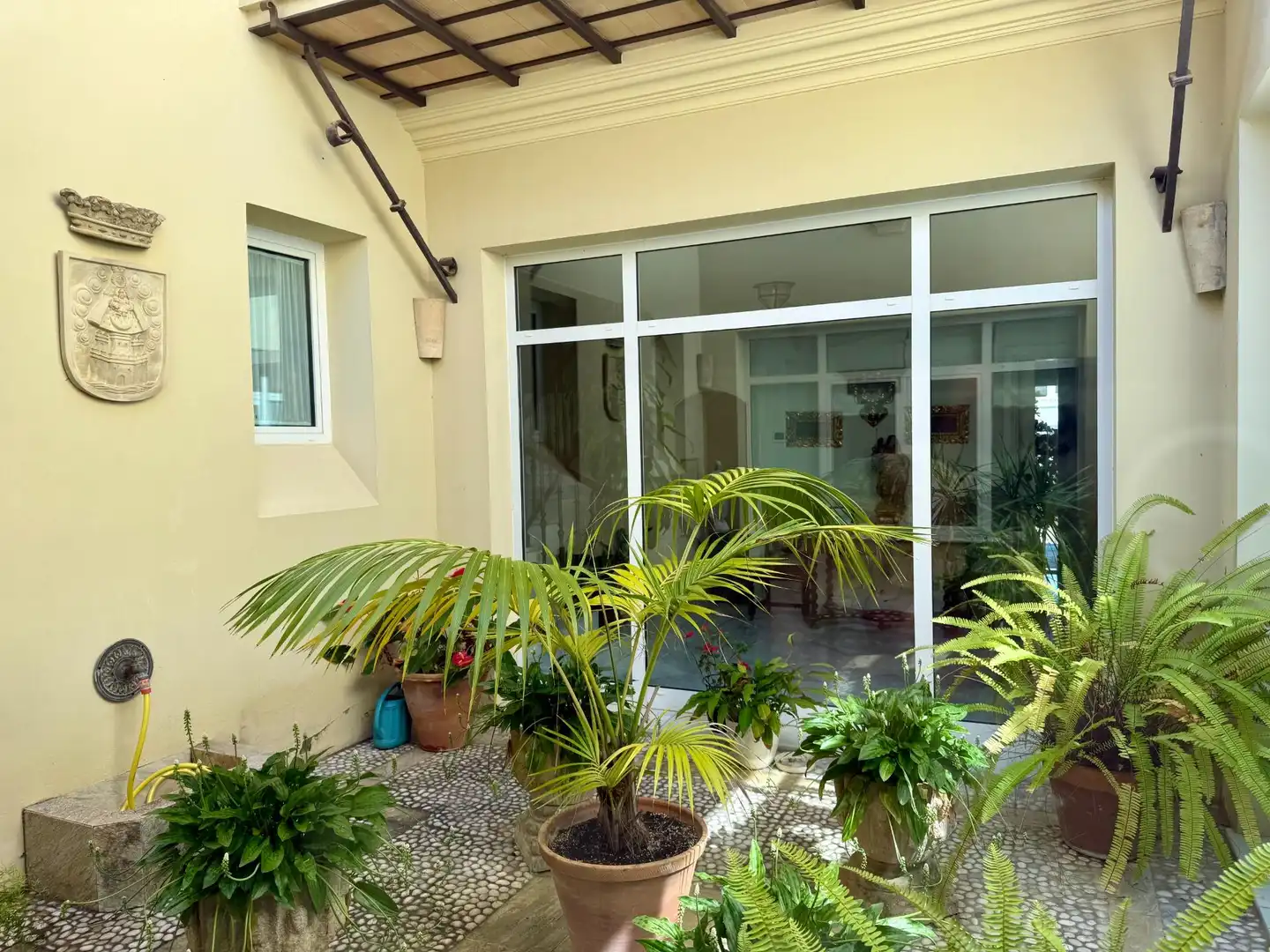 Terrassa de Casa o xalet en venda en El Puerto de Santa María amb Aire condicionat, Jardí privat i Terrassa
