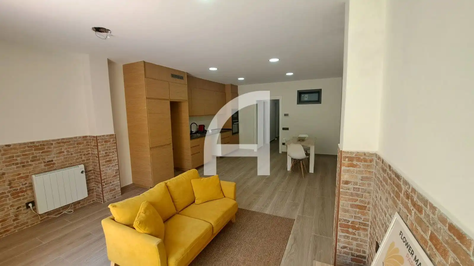 Sala de estar de Piso en venta en Terrassa con Calefacción y Terraza