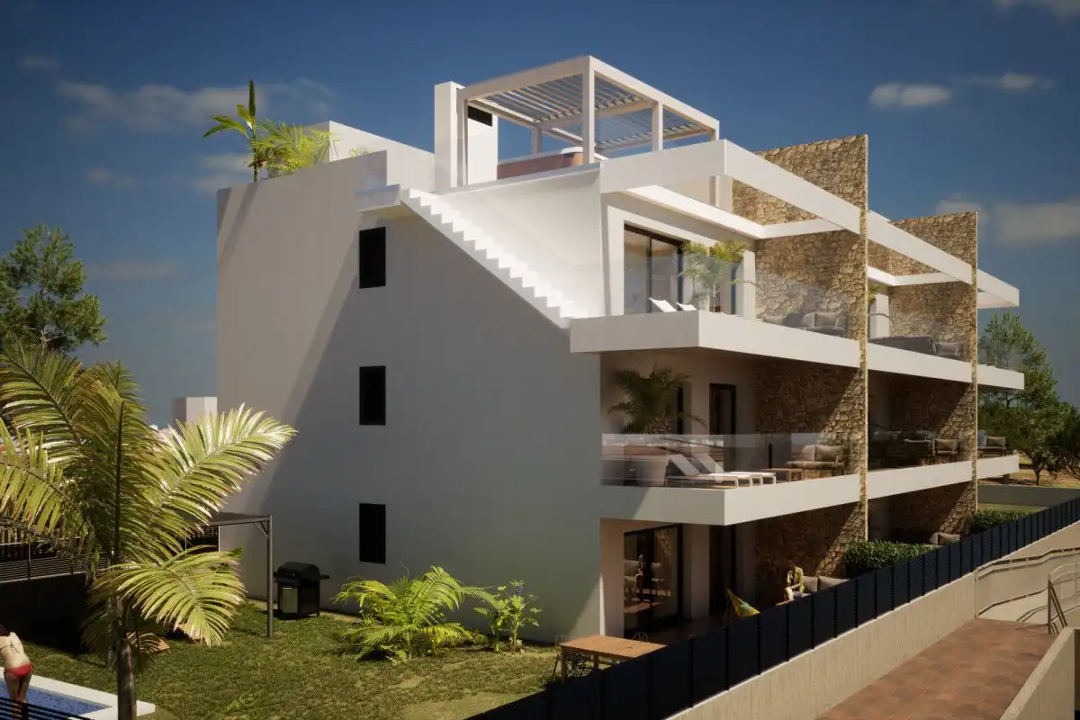 Apartamento con piscina en venta en Balcón de Finestrat - Terra Marina, imagen 9
