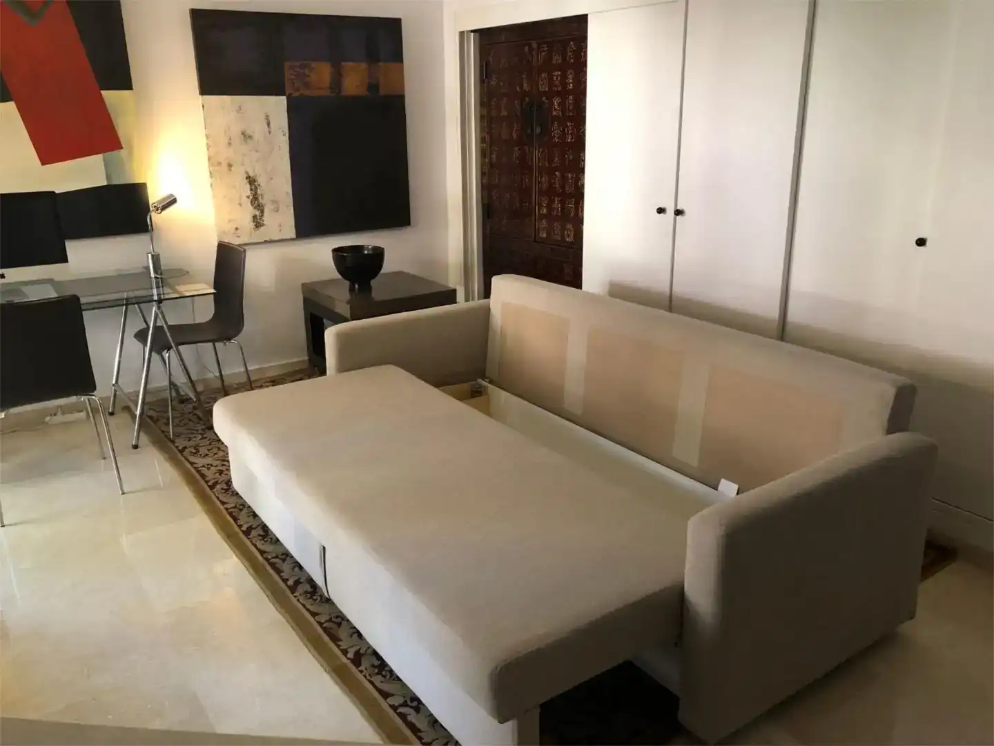 Living room of Flat for rent in Puerto de Sotogrande - La Marina