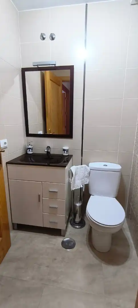 Bathroom of Flat for sale in Moraleja  with Air Conditioner, Furnished and Oven