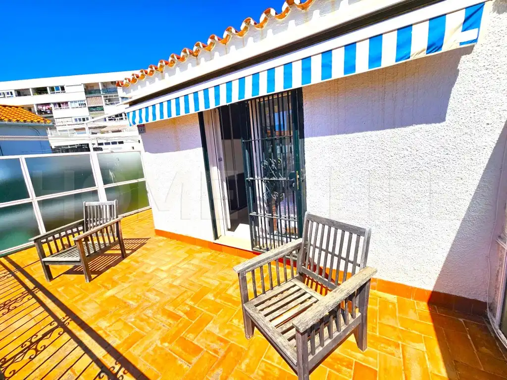 Terrassa de Casa adosada en venda en Benalmádena amb Terrassa i Moblat