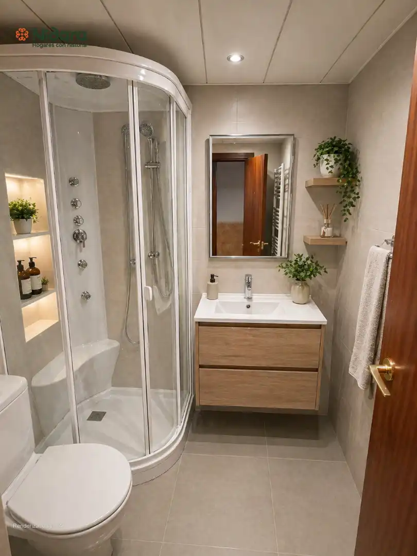 Bathroom of Flat for sale in Mollet del Vallès  with Air Conditioner, Heating and Parquet flooring