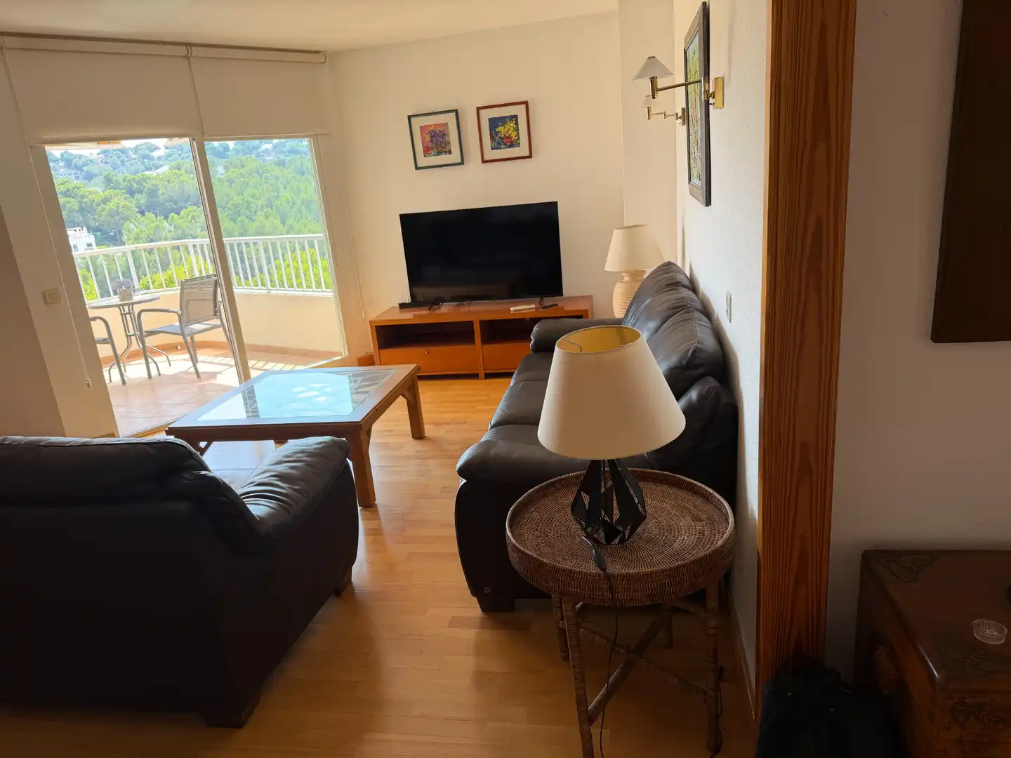 Sala de estar de Piso en venta en  Palma de Mallorca con Aire acondicionado, Terraza y Piscina
